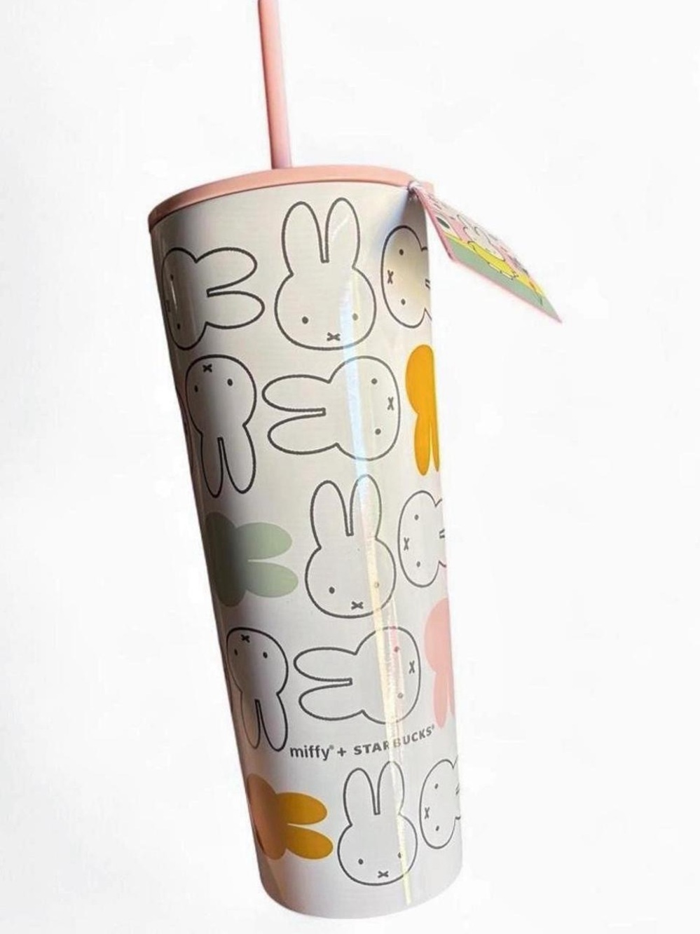 RARE Starbucks x Miffy Stainless Steel Tumbler / Cold Cup 💕 NEW WITH TAGS